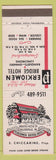 Matchbook Cover - Perkiomen Bridge Hotel Collegeville PA