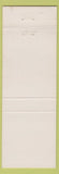 Matchbook Cover - Officers Mess US Naval Air Station Whidbey Island WA