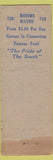Matchbook Cover - Roosevelt Hotel New Orleans LA