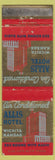 Matchbook Cover - Allis Hotel Wichita KS
