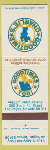 Matchbook Cover - Goodtime Charlie's Las Vegas NV