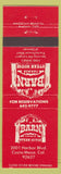 Matchbook Cover - Barn Steak House Costa Mesa CA WEAR
