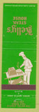 Matchbook Cover - Kelly's Steak House San Diego CA