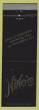 Matchbook Cover - Nino's San Francisco CA