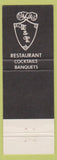 Matchbook Cover - Woody and Eddy's Pasadena CA