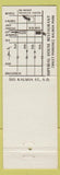 Matchbook Cover - Imperial House Restaurant San Diego CA