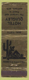 Matchbook Cover - Hotel Quigley Antigo WI WEAR