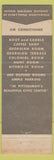 Matchbook Cover - Hotel Webster Hall Pittsburgh PA