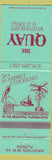 Matchbook Cover - Quay Restaurant Marathon FL