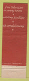 Matchbook Cover - Desert Hotel Spokane WY