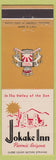Matchbook Cover - Jokake Inn Phoenix AZ