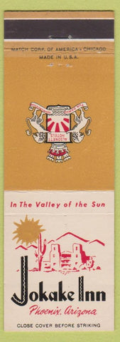 Matchbook Cover - Jokake Inn Phoenix AZ