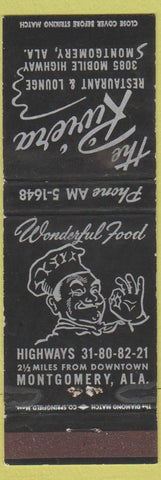 Matchbook Cover - The Riviera Montgomery AL