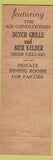 Matchbook Cover - Hotel Warm Friend Holland MI