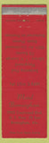 Matchbook Cover - Motel Birmingham AL WEAR