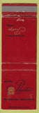 Matchbook Cover - Hotel Pfister Milwaukee WI