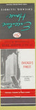 Matchbook Cover - Executive House Hotel Chicago IL