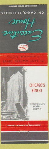 Matchbook Cover - Executive House Hotel Chicago IL