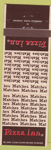 Matchbook Cover - Pizza Inn