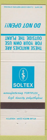 Matchbook Cover - Soltex Company Fortiflex