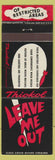 Matchbook Cover - Thiokol Huntsville AL rockets munitions