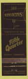 Matchbook Cover - Sailmaker Fifth Quarter Nashville TN Birmingham AL