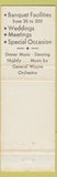 Matchbook Cover - General Wayne Inn Merion PA
