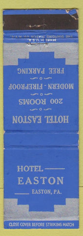 Matchbook Cover - Hotel Easton PA WEAR