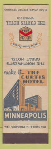 Matchbook Cover - Curtis Hotel Minneapolis MN