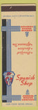 Matchbook Cover - Spanish Shop Jordan Marsh SAMPLE