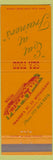 Matchbook Cover - Trainer's Restaurant Jonestown PA