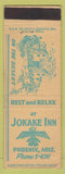 Matchbook Cover - Jokake Inn Phoenix AZ WEAR