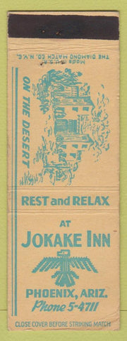 Matchbook Cover - Jokake Inn Phoenix AZ WEAR