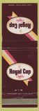 Matchbook Cover - Royal Cup Coffee WEAR