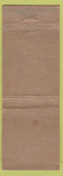 Matchbook Cover - The Whittier Hotel Detroit MI WEAR