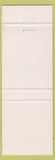 Matchbook Cover - Ritz Carlton Hotel Boston MA