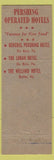 Matchbook Cover - General Pershing Hotel DuBois PA Du Bois