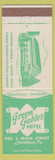 Matchbook Cover - Green Gables Hotel Lewistown PA