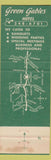 Matchbook Cover - Green Gables Hotel Lewistown PA