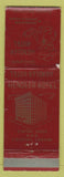 Matchbook Cover - Hendler Hotel Johnstown PA WORN