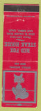 Matchbook Cover - Red Fox Steak House San Diego CA