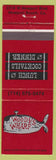 Matchbook Cover - Woody's Wharf Newport Beach CA
