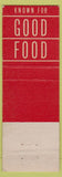 Matchbook Cover - Bismarck Hotel Chicago IL Walnut Room