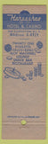 Matchbook Cover - Horseshoe Hotel Casino Las Vegas NV