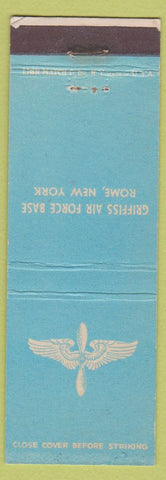 Matchbook Cover - Griffiss Air Force Base Rome NY