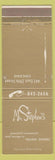 Matchbook Cover - Mr. Stephen's Restaurant Chicago IL