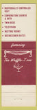 Matchbook Cover - William Henry Inn Lenox Pittsfield MA
