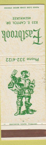 Matchbook Cover - Eastbrook Restaurant Milwaukee WI