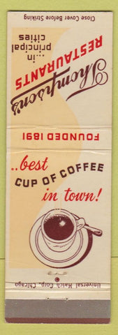 Matchbook Cover - Thompson's Restaurants CHAIN