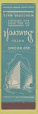 Matchbook Cover - Hotel Bancroft Worcester MA